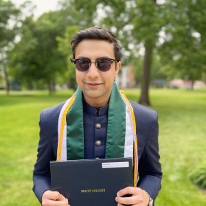 Saad Ahsan于2021年毕业，获得数学和数量经济学双学位。