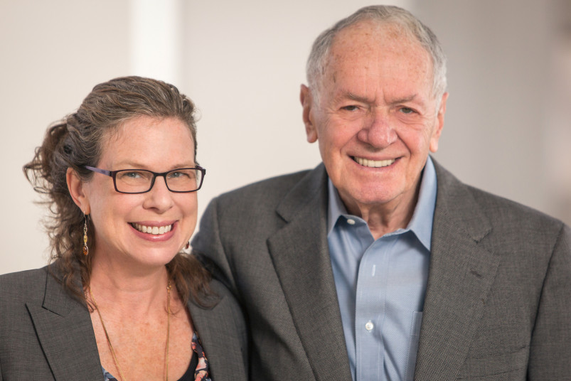 Nina和Marvin Weissberg照片，Weissberg基金会的创始人。