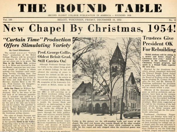 1954年圆桌会议公布新教堂