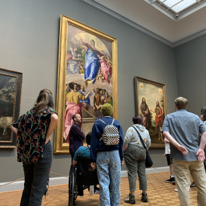 Beloit students get a guided tour of the Art Institute’s Baroque art collection.