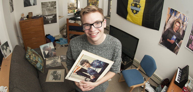 Beloit students put their own spin on their room decor.