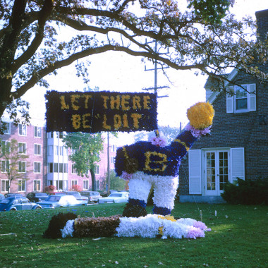 Homecoming has always been a beloved tradition at Beloit. In addition to the parades and events, students would make house decorations we...