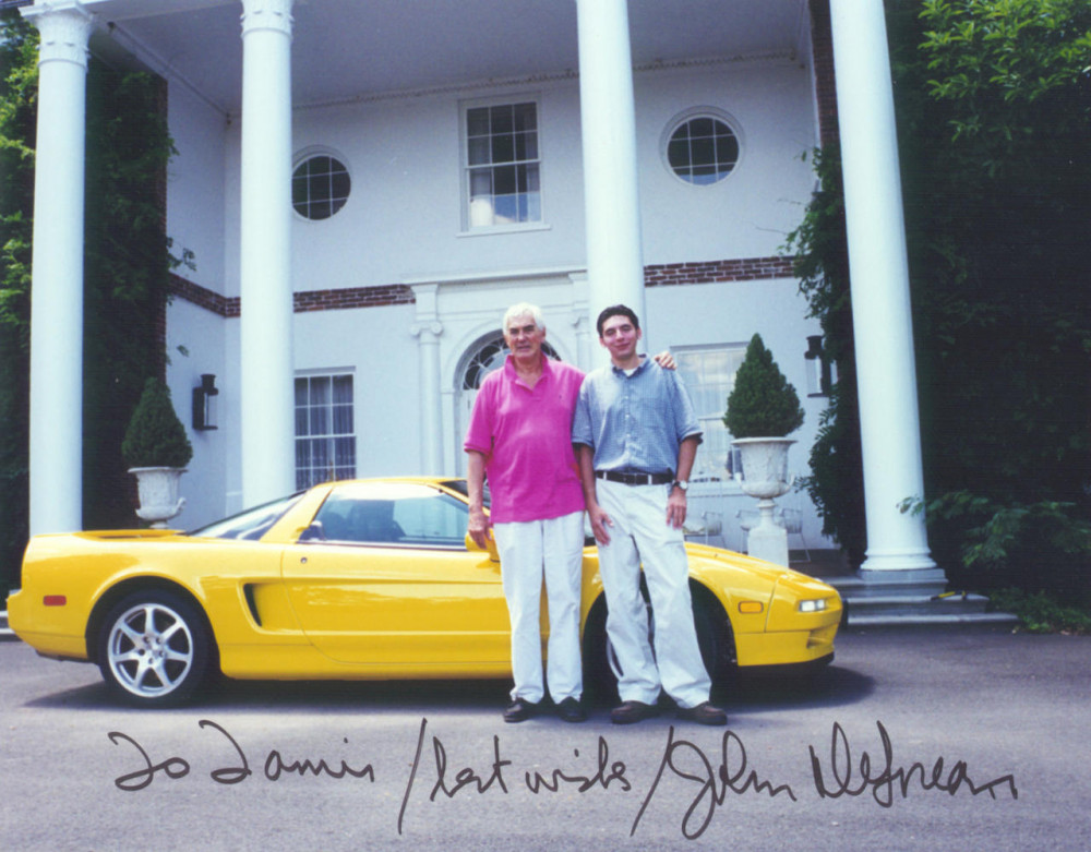 1999年，John DeLorean和Tamir Ardon。