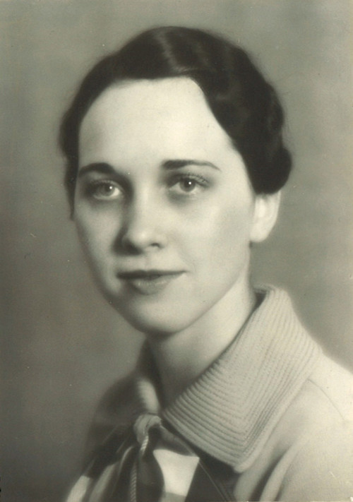Genevieve Dean as a Beloit College senior in 1935.
